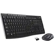 Logitech Wireless Combo Mk270 - Tastatur-Und-Maus-Set drahtlos 2,4 Ghz Schweizer 920-004534  5099206039407 2228620