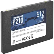 Patriot P210 Ssd 2.5Inch 512Gb Sata 3  P210S512G25 814914026816 Diapatssd0028