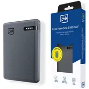 3Mk Pocket ārējais akumulators Powerbank  5000 mAh 12W Usb-C pelēks 5903108605410 85076000
