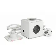 Powercube Usb Extended 3M 2404 Grey  3M2404 8718444082439 Alacozd2404Grey