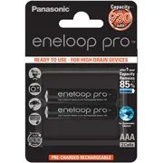 R03/Aaa akumulatori 1.2V Eneloop Pro Ni-Mh Bk-4Hcde/2Be iepakojumā 2 gb.  Akaaa.930Enp2 5410853057185