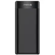 Sandberg - Powerbank 20000 mAh 74.4 Wh 3.25 A Pd, Qc 3.0 3 Ausgabeanschlussstellen 2 x Usb, Usb-C auf Kabel  420-62 5705730420627 7397188