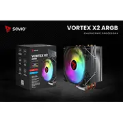 Savio Vortex X2 Argb  Savgcovortexx2Argb 5901986048787 Wen-Cpu-Svio-006