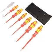 Screwdriver insulated-set insulated Pozidriv,Slot 1Kvac  Wera.160I/165I/7 05006148001