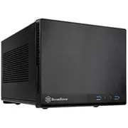 Silverstone Sugo 13 - Desktop Mini-Dtx ohne Netzteil At / Ps/2 Schwarz Usb/Audio Sst-Sg13B-Q  4710007221990 Gesv-359