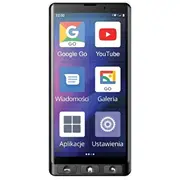 Smartphone - Maxcom Ms601 Black  Transparent Back case Tel258 5908235978536 85171300