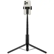 Spigen S541W Bluetooth Selfie Stick Tripod Black  8800283301618-Amp09336 8800283301618