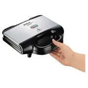 Tefal sviestmaižu tosteris Ultracompact, melna/sudraba  Sm1572 3045386375943