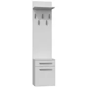 Topeshop drēbju pakaramais, balts Duo WieSzb Bi  5902838468814 Meptohzes0029