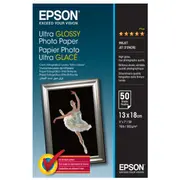 Epson Ultra Glossy 13X18Cm 50Sheets  C13S041944 010343855557