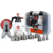 Rubi Easy Gres Plus Kit Drill bit set 7 pcs  50937 8413797509373 Wlononwcrbujy