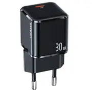 Usams Cc148Tc01 tīkla lādētājs  30W Pd3.0 Usb-C melns 6958444974897 85044030