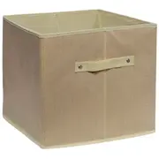 Uzglabāšanas kaste 31X31X31Cm bez vāka, bēša  4750959142929 9142929