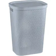 Veļas kaste Infinity Recycled 60L 44X35X60Cm pelēka  0804754099 3253924754017