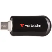 Verbatim Plectra Usb-C Flash Drive Black 512Gb  30227 0023942302278 Wlononwcrji05