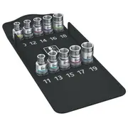 Wrench-Set 6-Angles,Socket spanner Chrom-Vanadium steel 1/2  Wera.05004203001 05004203001