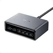 Anker Prime Gan 2X Usb-A 4X Usb-C Pd 200W multi-port charger Black  A2683341 0194644041007
