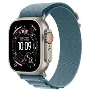 Apple Watch Ultra 3 Viedpulkstenis 49Mm Natural Titanium/ Light Blue Alpine Loop - Medium  Mewm4Et/A 195950609233