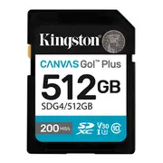 Kingston Canvas Go Plus Gen4 Sdxc Atmiņas karte 512Gb  Sdg4/512Gb 740617347760