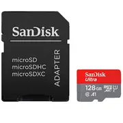 Atmiņas karte Sandisk Ultra microSDXC 128Gb  Sd Adapter Sdsquab-128G-Gn6Ia 619659200022