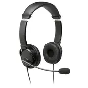 Austiņas ar mikrofonu Kensington Usb-A Hi-Fi  K97601Ww 085896976011