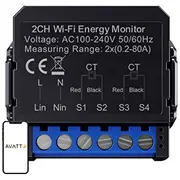 Avatto Wifi Wpm16-2 smart bi-directional energy meter  6976037362296