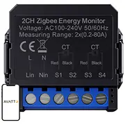 Avatto Zigbee smart bi-directional energy meter Zwpm16-2  6976037362319