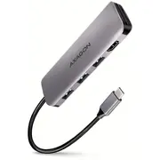 Axagon Hmc-Hcr3A Hub 3X Usb-A Sd/Microsd  Hdmi 8595247907011 Aiaxnahmchcr3A0