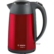Bosch  Kettle Designline Twk3P424 Electric 2400 W 1.7 L Stainless steel 360 rotational base Red 4242005188055