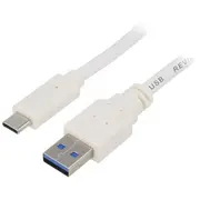 Cable Cablexpert Usb 3.0 A plug,USB C plug gold-plated  Ccp-Usb3-Amcm-W0.5 Ccp-Usb3-Amcm-W-0.5M