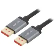 Cable Displayport plug,both sides 1.4 1M black  Cda0104