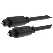 Cable Toslink plug,both sides 5M Øcable 5Mm  Avk-220-0500 51223