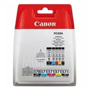 Canon Pgi-570/Cli-571 Multipack Tintes Kartridži  0372C004 8714574631660