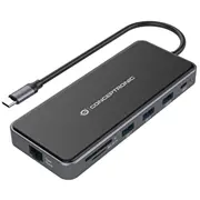 Conceptronic Donn15G laptop dock/port replicator Wired Usb 3.2 Gen 1 3.1 Type-C Grey  4015867229132 Wlononwcrrjcg