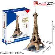 Cubicfun 3D puzle Eifeļa tornis  C044H 6944588200442