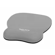 Delock Ergonomic Mouse pad with Wrist Rest grey 245 x 206 mm  12698 4043619126989