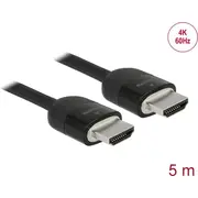 Delock Premium Hdmi Cable 4K 60 Hz 5 m  84966 4043619849666