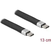 Delock Usb 3.2 Gen 2 Fpc Flat Ribbon Cable Type-CTrade to 13 cm Pd 5 A E-Marker  86939 4043619869398