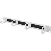 Digitus Cable Management Panel with Brush Entries for 483 mm 19Quot Cabinets, 1U  Dn-97662 4016032441625