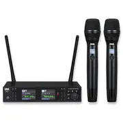 Dna Professional Xmic 2 - Wireless dual set x handheld microphones  receiver 518542 Mhz 5908249835207 Misdnrmik0018