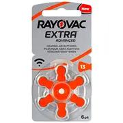 Dzirdes aparāta baterija  izmērs 13 1.45V Rayovac Extra Advanced Zn-Air Pr48 Batza13.Ryea6 3100000546595