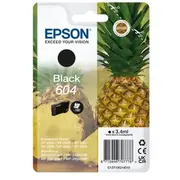 Epson 604 tintes kārtridžs 1 pcs Oriģināls Standarta produktivitāte Melns  C13T10G14010 8715946707778