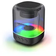 Esperanza Ep154 Bt Fm Led Rgb Speaker Black 3W  5901299958599 Akgespglo0032