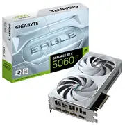 Gigabyte Geforce Rtx 5060 Ti Eagle Oc Ice 16G Graphics Card - 16Gb Gddr7, 128Bit, Pci-E 5.0, 2617Mhz Core Clock, 3 x Displayport, 1 Hdmi, Gv-N506Teagleoc Ice-16Gd  4719331356088 Wlononwcrmozg
