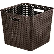 Grozs My Style kvadrāts 25L 32,5X32,5X28Cm tumši brūns  0803613210 3253923613032