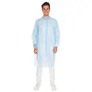 Halāts Pp ar Velcro, Xxl, zils, 10 gab./iepak. ,9 iep/kastē  Fe41115 4Food-Pplab-V-G