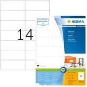 Herma Labels Premium A4 105X42.3 mm white paper matt 2800 pcs.  4625 4008705046251 Wlononwcrscl8