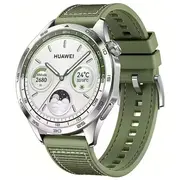 Huawei Watch Gt 4 - 46 mm Edelstahl intelligente Uhr mit Riemen Verbundmaterial Handgelenkgröße 140-210 Anzeige 3.6 cm 1.43  55020Bgv 6942103104817 100050819