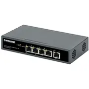 Intellinet 5-Port Gigabit Switch with Poe Passthrough, One Ieee 802.3Bt / 4Ppoe Pd Port 95 W Power Input, Four Pse ports, Budget up to 65 W, 802.3At/Af Compliant Output, Desktop, Wall-Mount Option  561808 0766623561808 Wlononwcrodmp