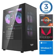 Intop Ryzen 5 5600Gt 16Gb 500Ssd M.2 Nvme Radeon Rx Vega 7 Win11  T207411540418 T240418Wh